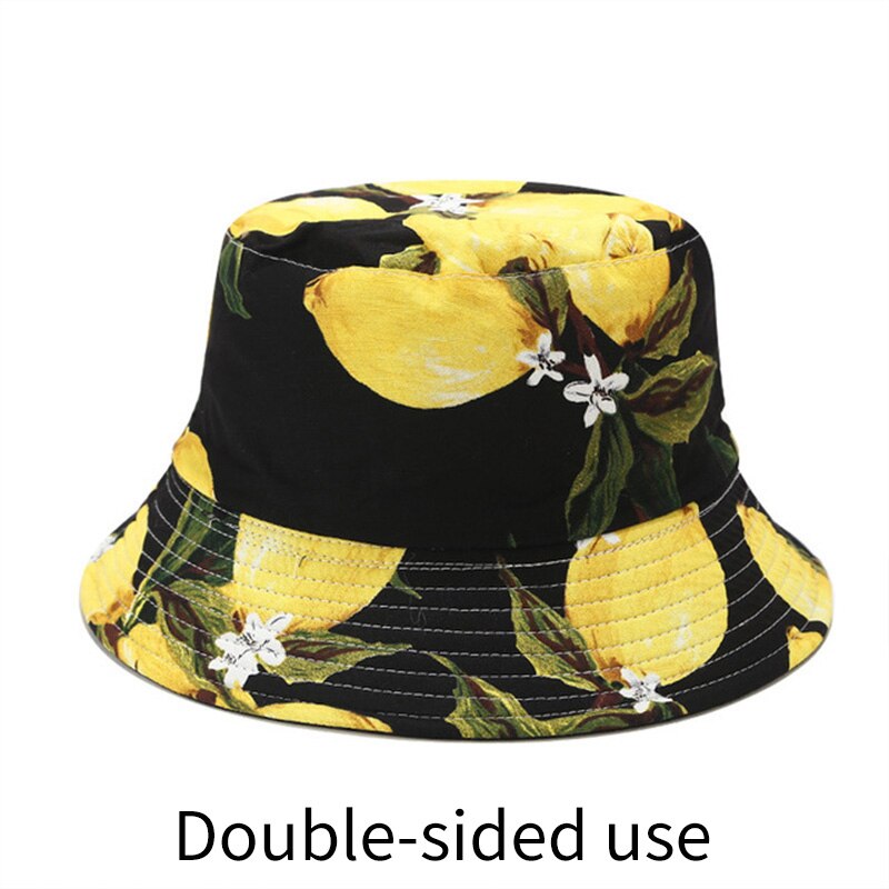 Chapeaux de soleil pour femmes | Chapeau à motifs de fruits tropicaux imprimés pour femmes, chapeau de Sport de plein air, chapeau avec nœud de pêcheur décontracté: 109