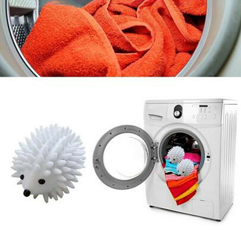 1/2Pcs Hedgehog Dryer Ball Reusable Dryer For Dryer Machine Anti Static Ball Dry Laundry Products Accessories Washing Ball LXY9