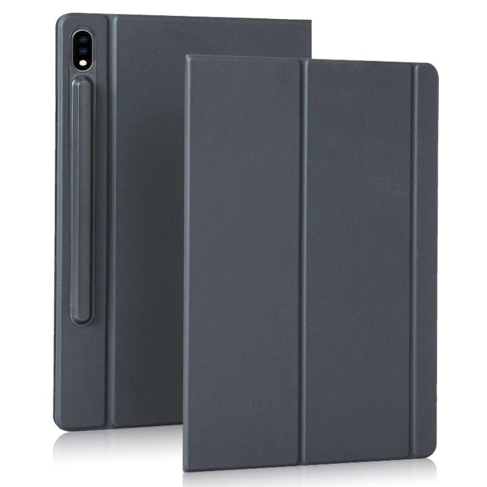 Falten Folio fallen Für Samsung Galaxis Tab S6 10,5 SM-T860 SM-T865 Schlank Leichte magnetische schutzhülle Stand Abdeckung: CXK grau