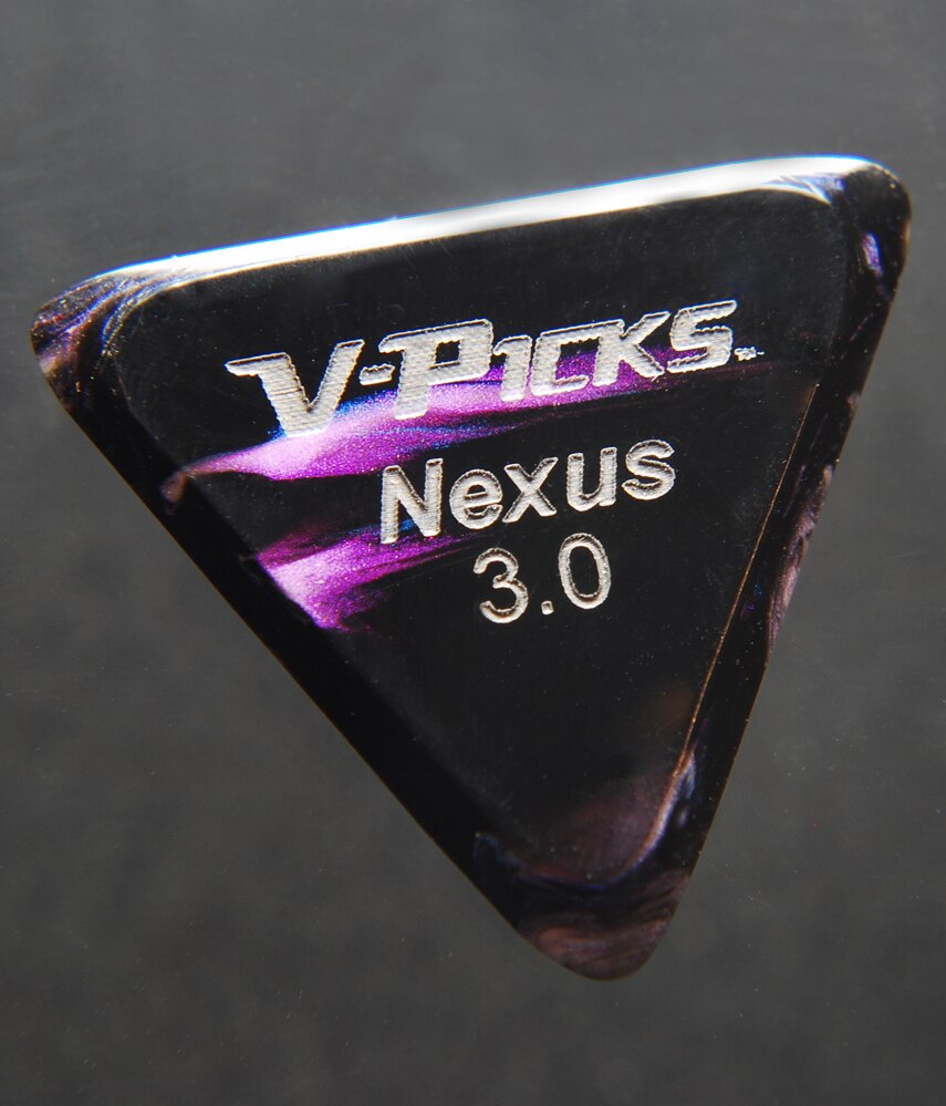 V-pluk nexus guitar pick: Nex sort