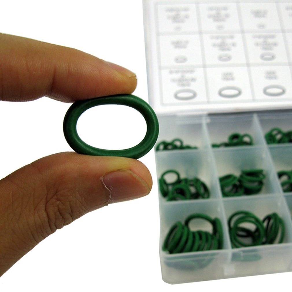 270 Stck O-Ring Reparatur Kasten einstellen Auto Klimaanlage Ringe einstellen Konservierungsmittel Auto Klimaanlage Kompressor Dichtung