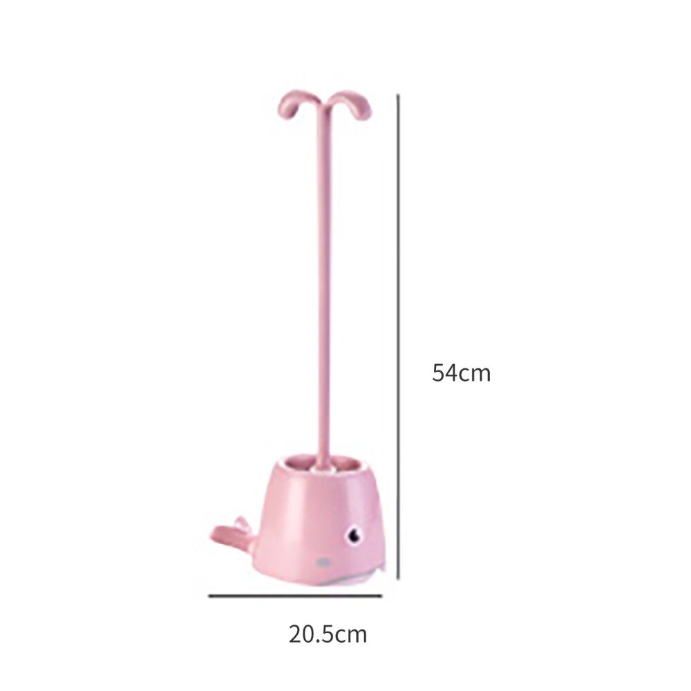 Leuke Cartoon Wc Borstel Set Wc Borstel Met Houder Walvis Vorm Scrubber Hotel Thuis Cleaning Tools