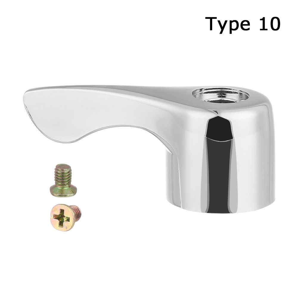 Triangle Valve Small Spout Dish Basin Faucet Handle Switch Handle Accessories Single Cold Quick Open Valve Core Handwheel