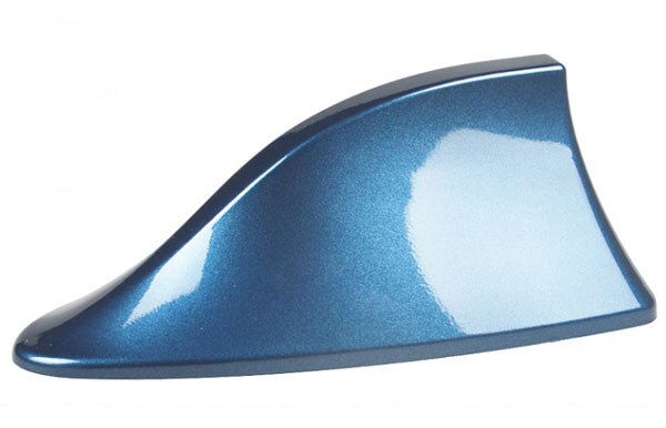 Auto signaalantenne haaienvin voor mini one cooper  r50 r52 r53 r55 r56 r60 r61 paceman countryman clubman/coupé/roadster: Blauw