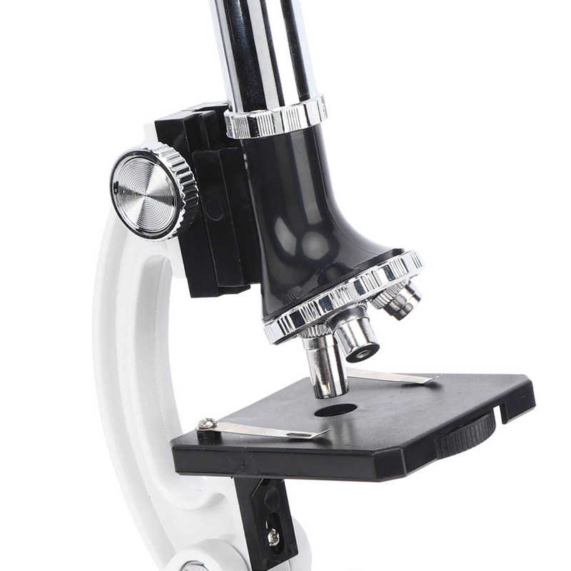 Microscopio digital de alta definición para niños, 1200X con fuente de luz para escuela secundaria