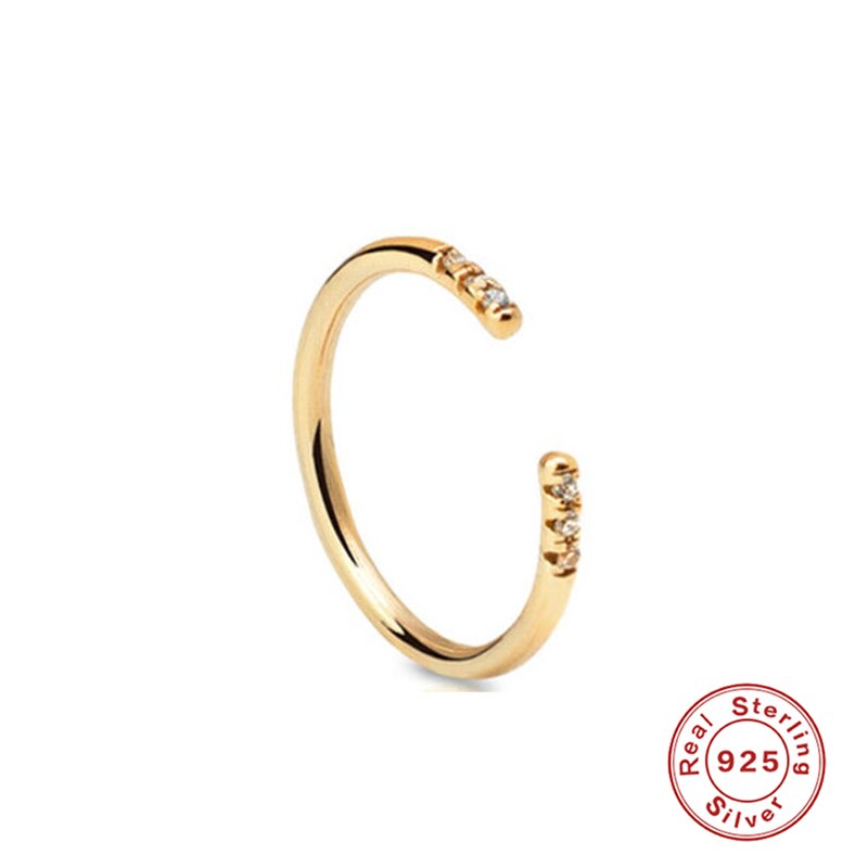 925 anillos de plata esterlina de compromiso para mujer, anillo de boda ajustable, anillo de oro rosa, anillo de compromiso para chica, anillos delicados R5