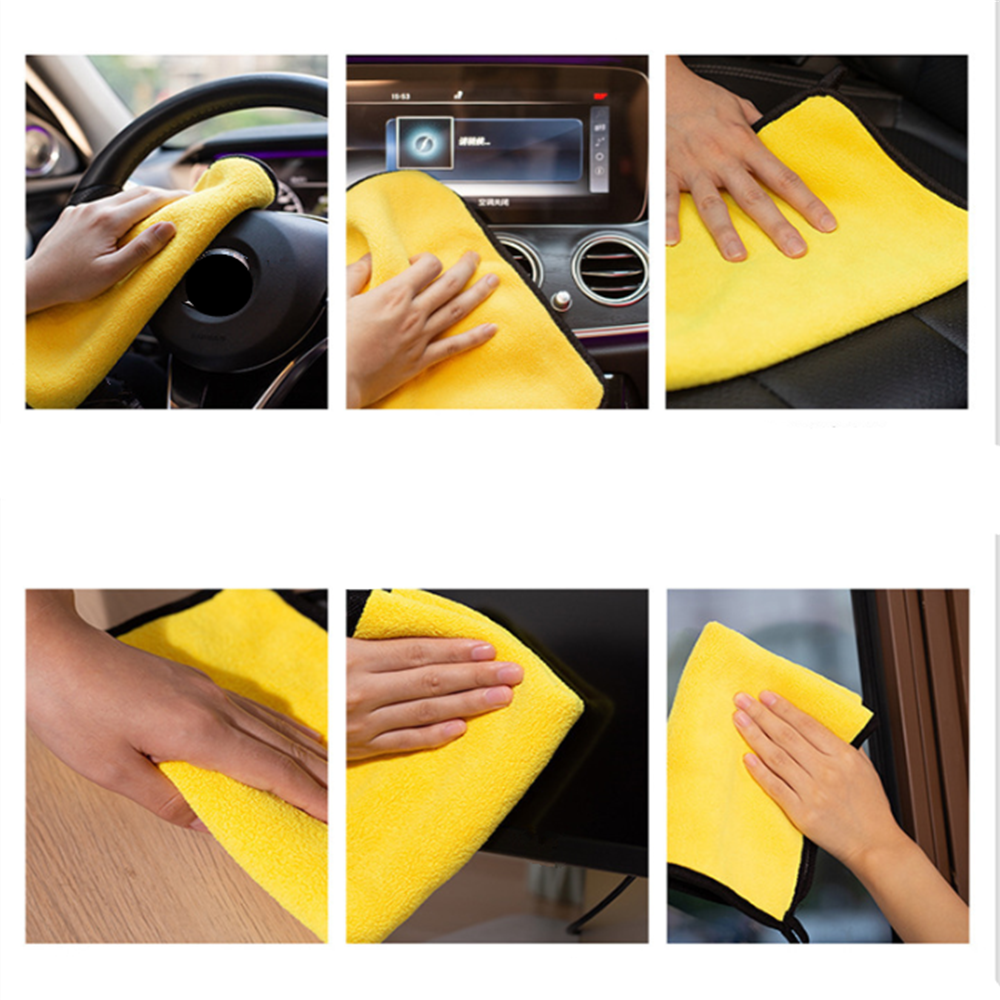 Car cleaning thickened absorbent towel for Land Rover Range Rover Velar Evoque Freelander Discovery Vision Defender