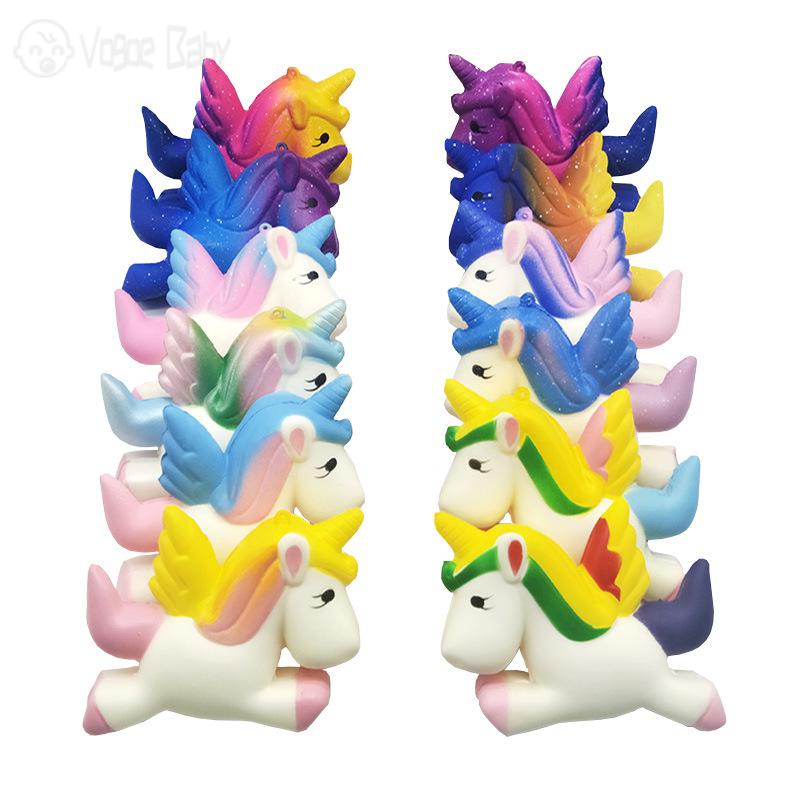 FANS ONLY Kawaii Unicorn Donut Squishy Toy Smooth Mushy Squish For Stress Relief for over 10 dollars