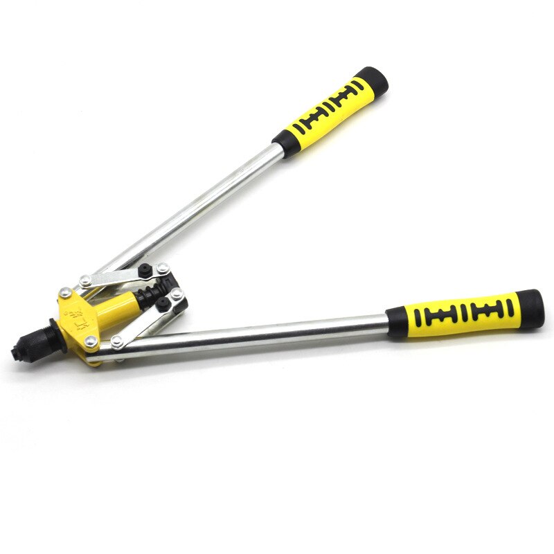 Hand Riveter, Manual Light-weight Rivet Gun Kit, Blind Rivet -2.4-4.8MM Hand Tool Gutter Repair Heavy Duty Tool