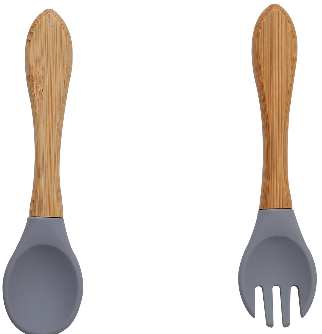 let's make Baby Spoon Set Free Silicone Self Feeding Baby Weaning Spoon Safe Feeding Set Utensils Infant For Kids Ages 5 Months+: N