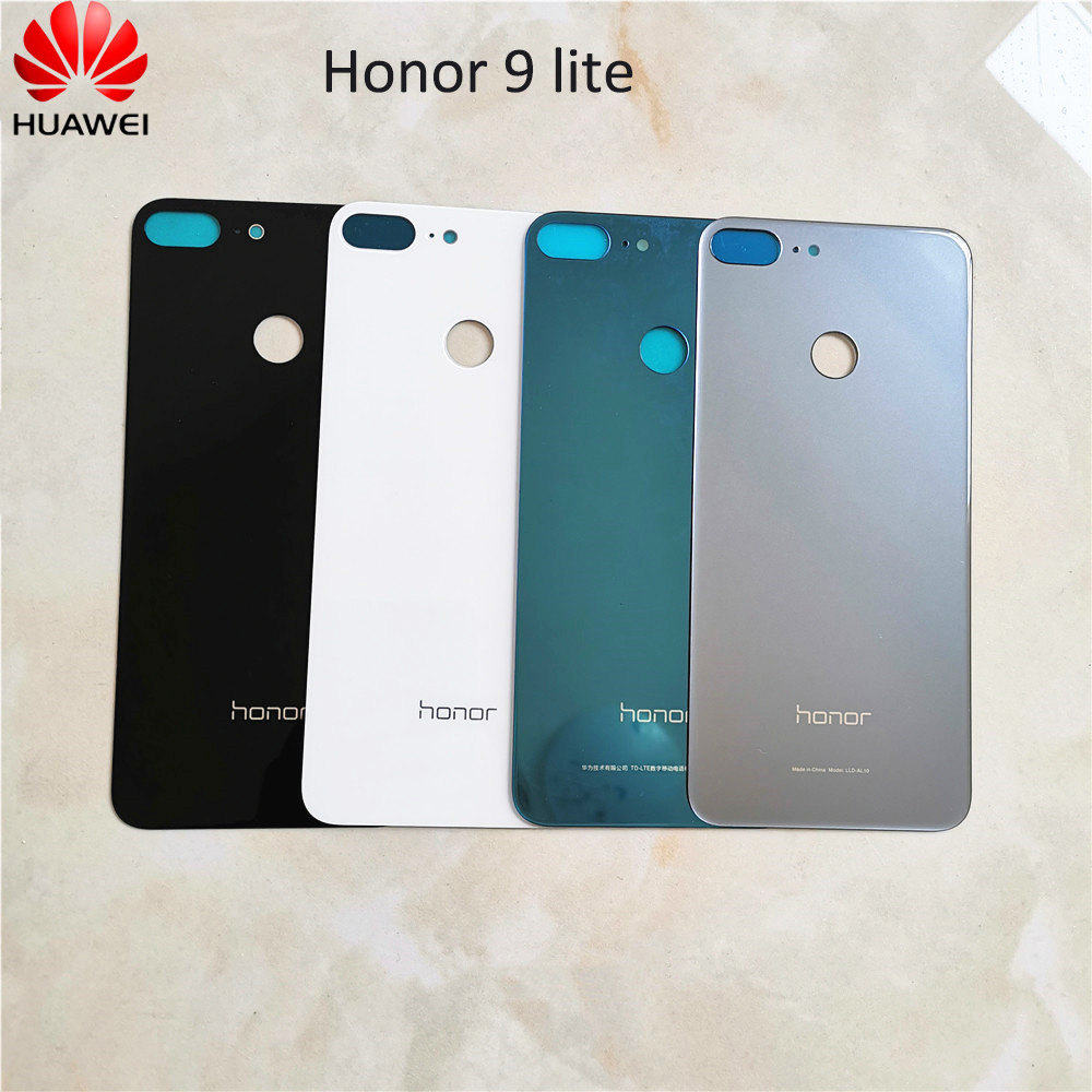 Originele Voor Honor 9 Lite Glas Cover Case Batterij Back Cover Vervangend Voor Huawei Honor 9 Lite Mobiele Telefoon Lijm sticker