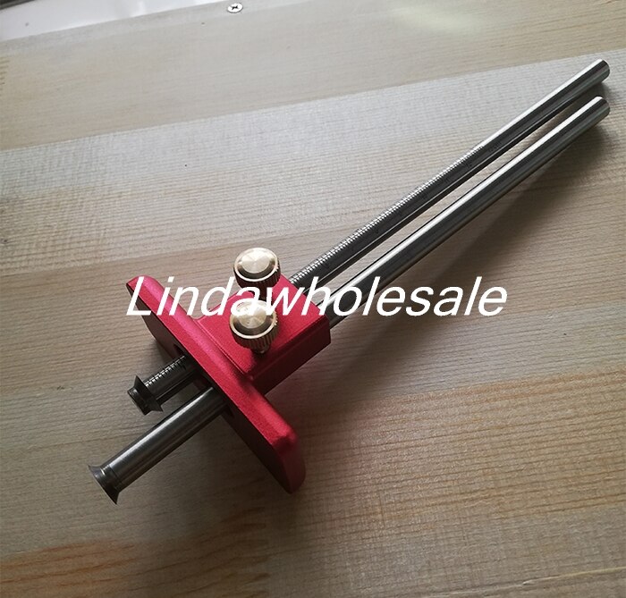 European double-headed scribe blade, wooden scribe-line woodworking crossed-out tool woodworking tools