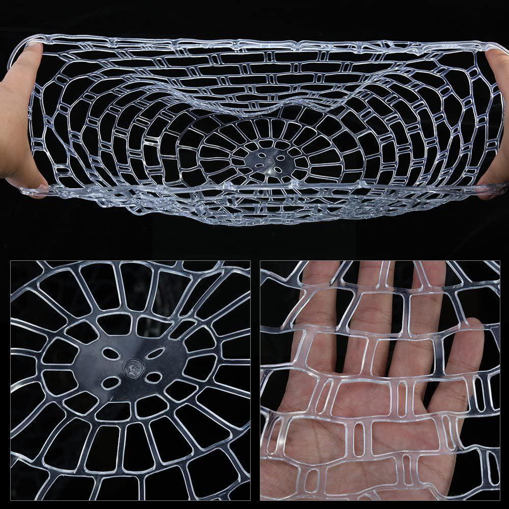39 47 Inch Large Medium Replacement Net For Fly Fishing Rubber Landing Clear Net Large K7q2