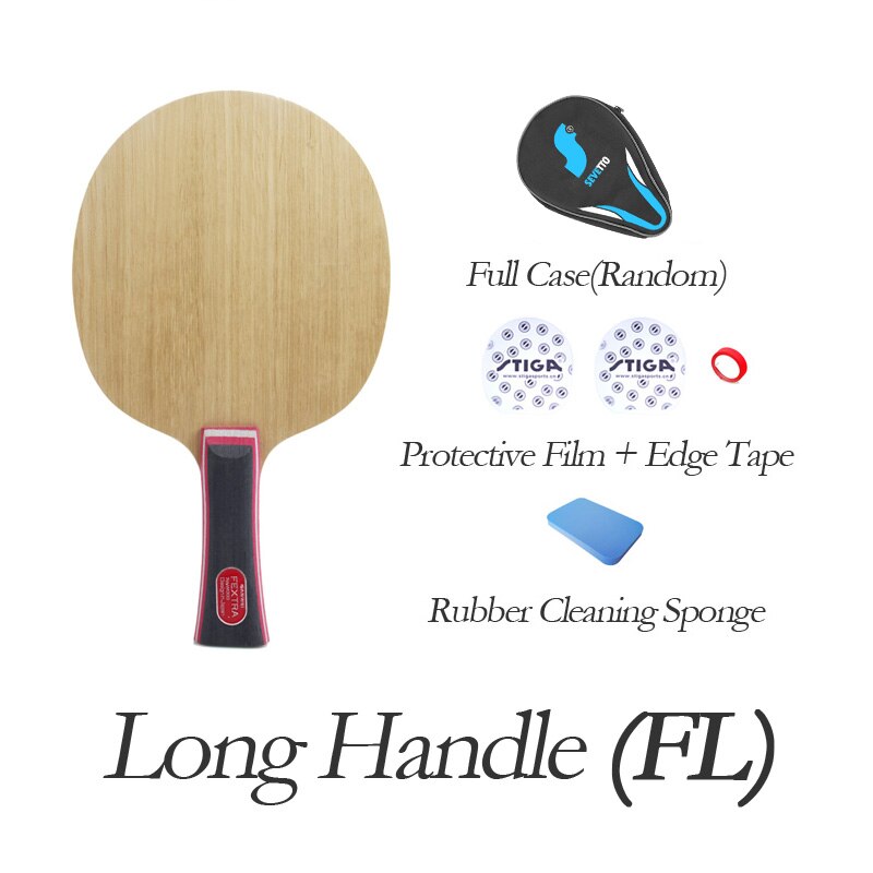 Original SANWEI FEXTRA 7 Tischtennis Klinge (7 Lage Holz) FEXTRA Schläger Klingeln Pong Schläger Paddel: FL QP FT HMC