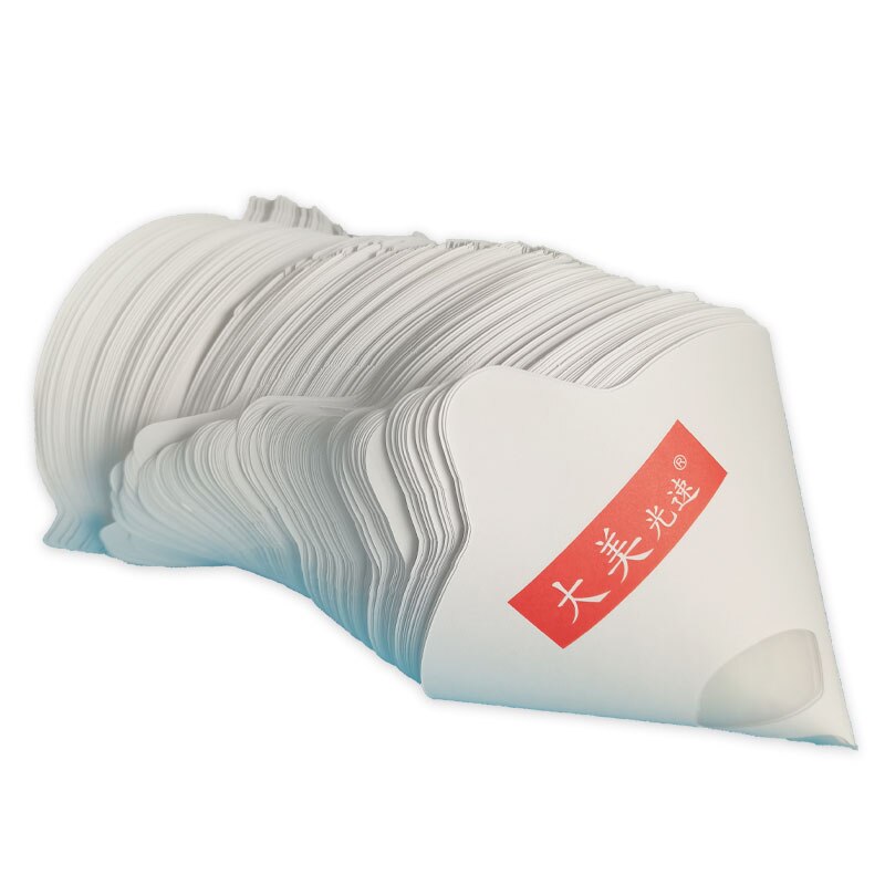 Embudo de papel desechable, Papel filtrante de pintura, filtro de red de purificación, 50 Uds.
