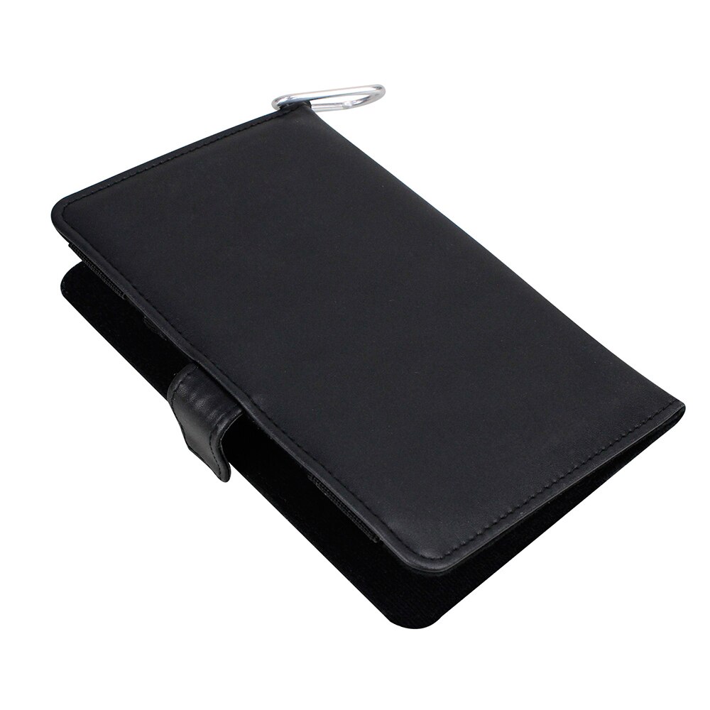 Deluxe Leather Golf Scorecard Holder Set Notebook Accessories Equipment