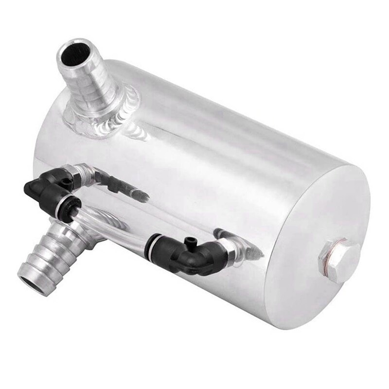 2X19MM 500Ml Car Universal Oil Collection Tank Oil Storage Tank Oil Breathable Pot Engine Fuel Separator