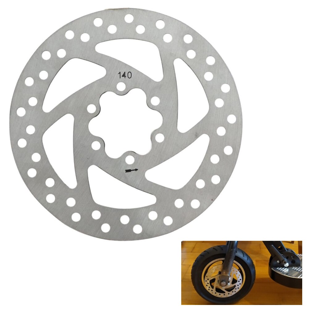Pieza de freno de disco de motocicleta, Rotor de 140mm para pastillas de freno de Scooter eléctrico