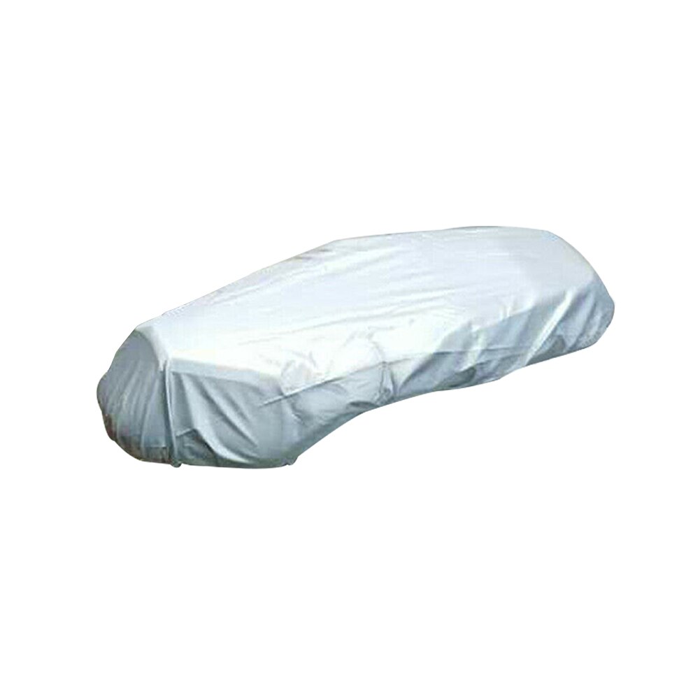 Oxford Cloth Dust Protection Outdoor Waterproof Heavy Duty Universal Seat Cover Durable Insulation Motorcycle Scooter Rain Gear: Silver XL