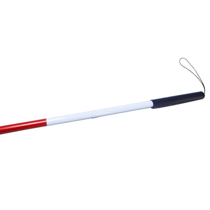 Folding Blind Guide stick Visually Impaired Crutch Cane Blind Walking Stick Walker Aluminium Easy Folding