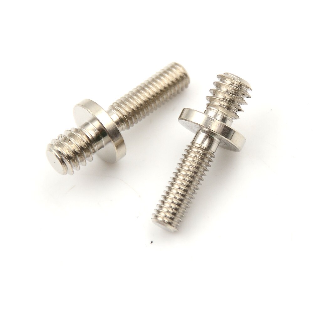 2 Stuks 1/4 "Man Schroefdraad M5 Man Schroefdraad Adapters Voor Statief Camera