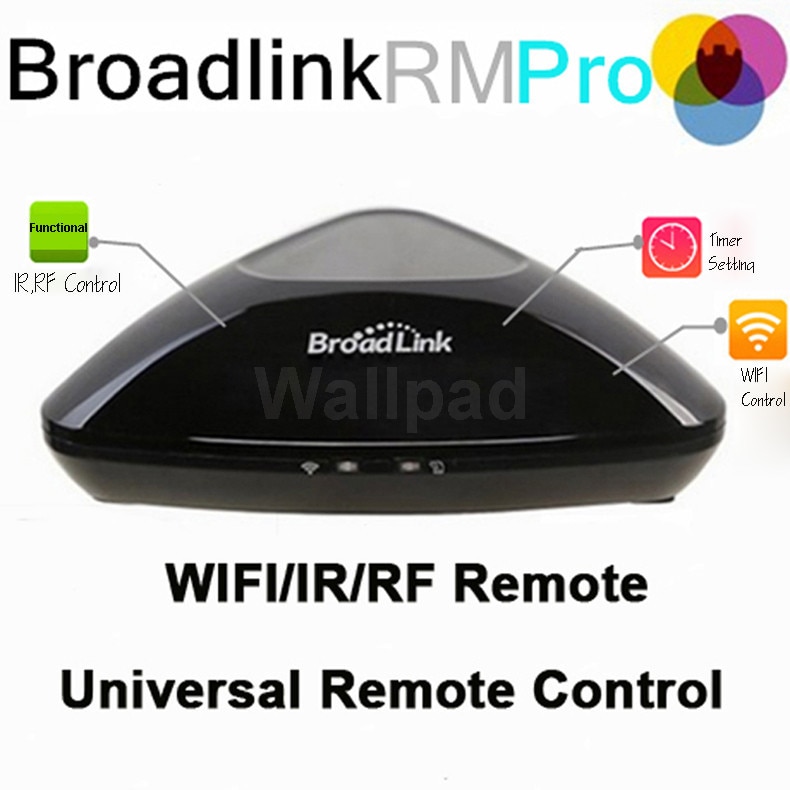 Broadlink RM3 RM 2 Pro Smart Home Automation Switch Intelligente interruptor WiFi + IR + RF Remote Center voor iPhone IOS Android