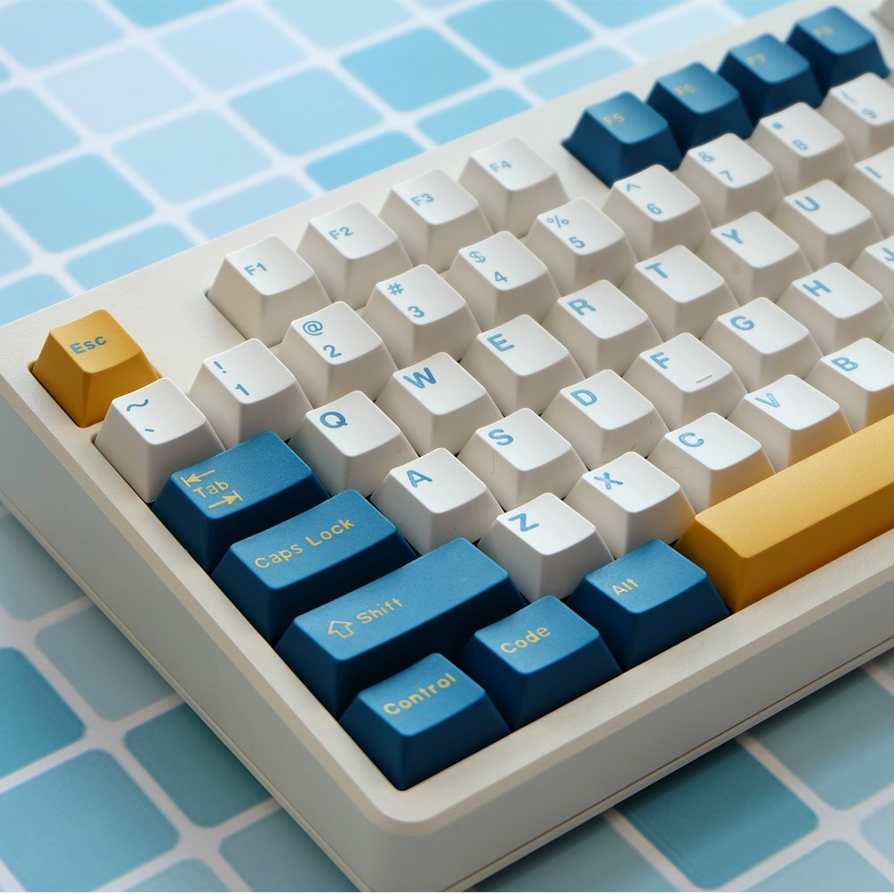 Teclado mecánico para Gaming GMK Merlin/Olivia/Aero, 173 teclas, perfil Cherry, doble disparo, para GMMK pro NJ68