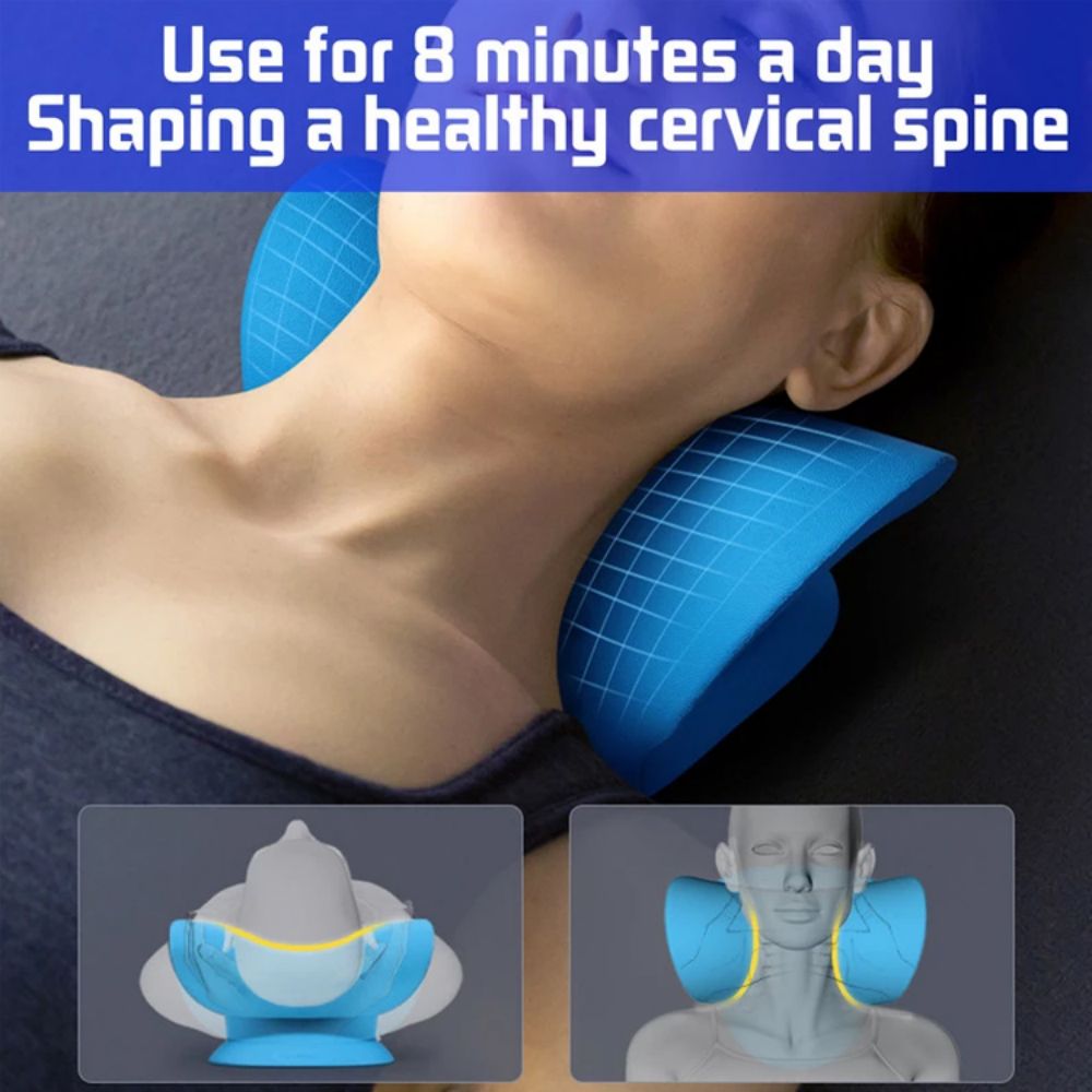 Hals Brancard Massage Apparaten Kussen Massager Cervicale Wervelkolom Stretch Orthopedische Correctie Ontspannen Tractie Ontspanning Spier