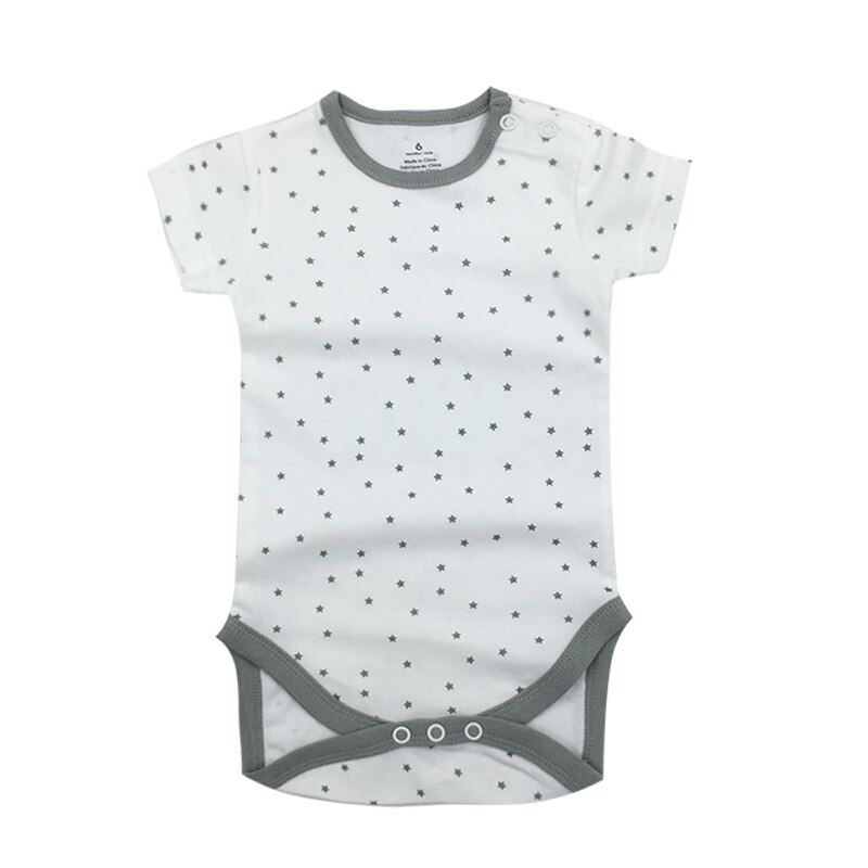 100% baumwolle Fantasie Baby Karosserie Kleinkind Gesamt Insgesamt Kurzarm Körper Anzug Sommer Baby Kleidung einstellen