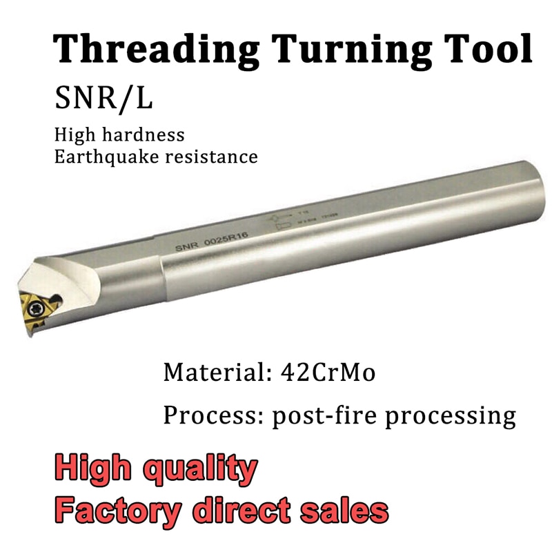 SNR SNL Threading Turning Tool Holder Lathe Slot Cutter CNC Machine SNR0013M16 SNR0016M16 SNR0020Q16 for 16IR Carbide Inserts