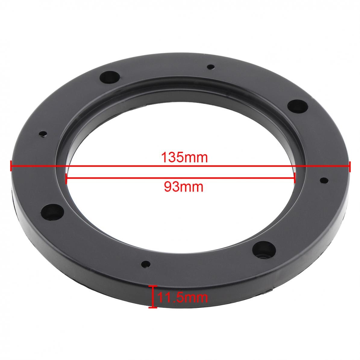 Soportes universales para altavoz de coche de 4 pulgadas, 2 uds., arandela sólida de plástico, resistente al agua, soportes para altavoces