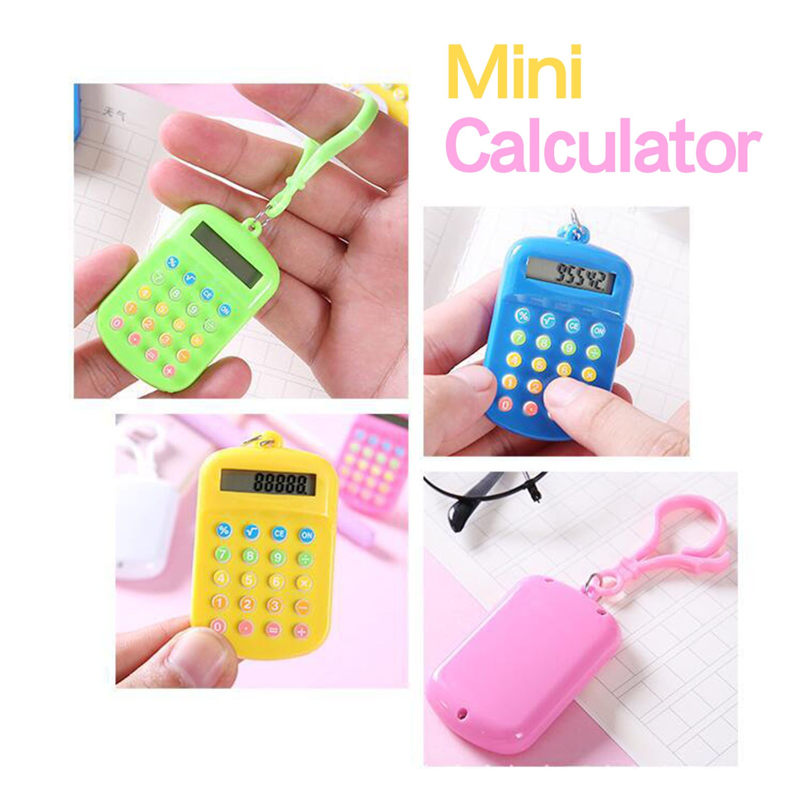 Mini Calculator Handheld Tiny Small Portable Elect... – Vicedeal