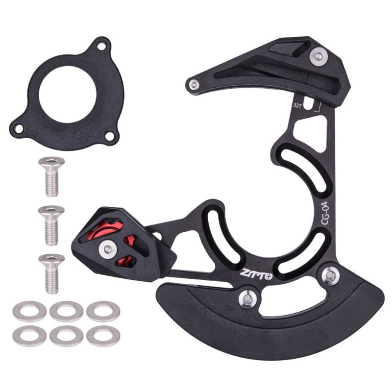 Mountain Bike Chain Guide Bicycle Pulley Chainring Protector Guard Device Tool