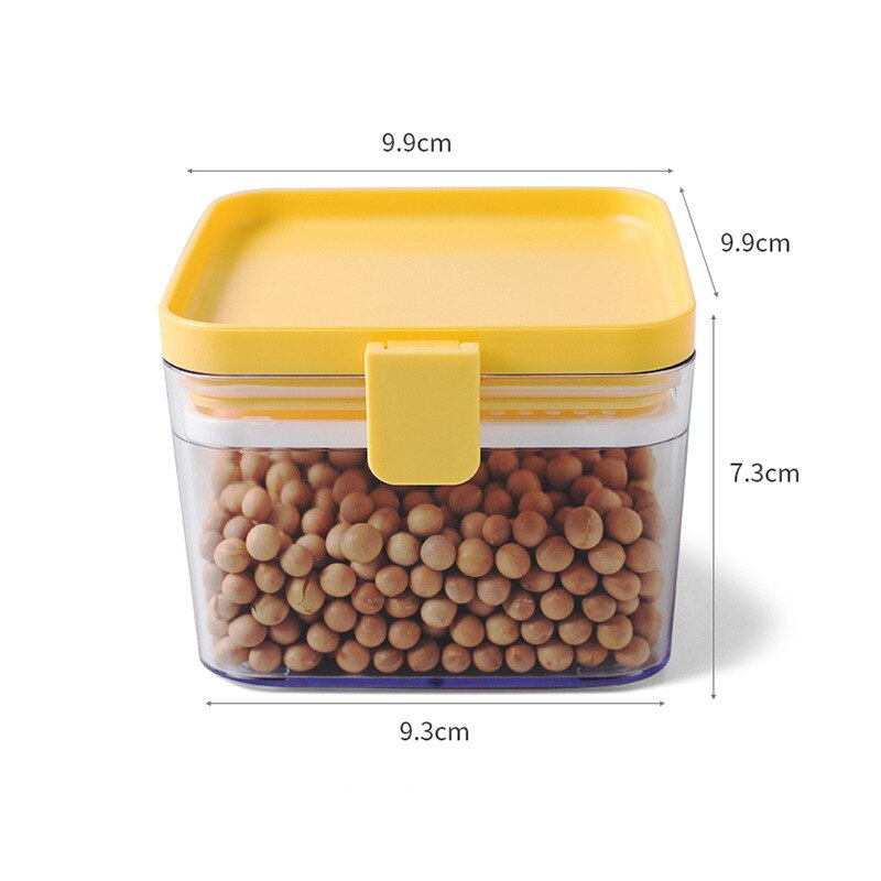 Container Voedsel 500/1000/1600Ml Voedsel Container Plastic Keuken K... – Grandado