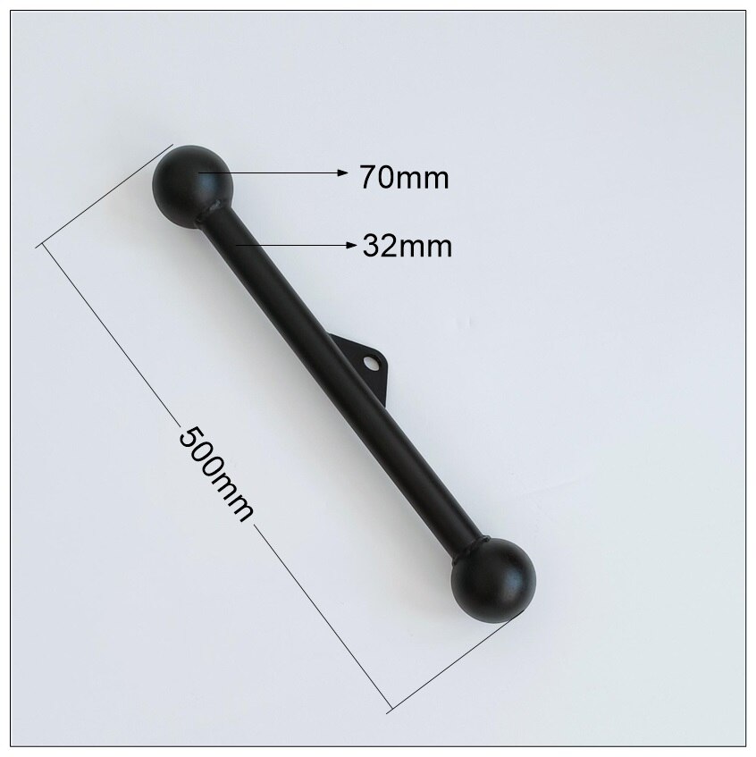 Lat Pull Down Bar Biceps Triceps Back Muscle Blaster Rowing T-bar DIY Pulley Cable Machine Attachments Deadlift Squat Handle: 50CM