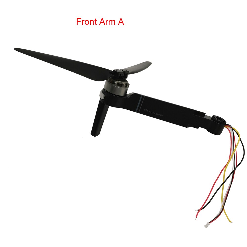 Sjrc F11 Drone Arm Met Motor Propellers Rc Quadcopter Accessoires Onderdelen