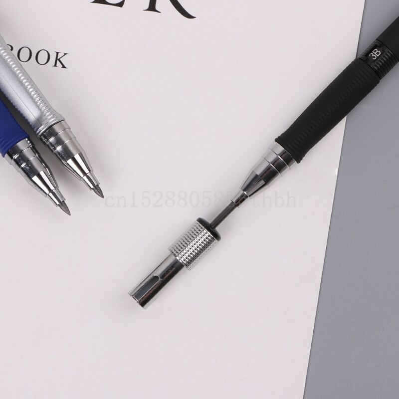 2.0mm 2B Lead Holder Automatic Mechanical Drawing Pencil Draughting Stationery