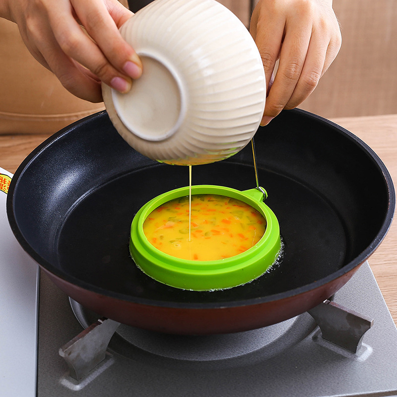 3 Piece Pancakes Mold Egg Cooker Dispenser Cooking Accessories and Tools Different Kitchen Utensils Gadgets for Home Supplies