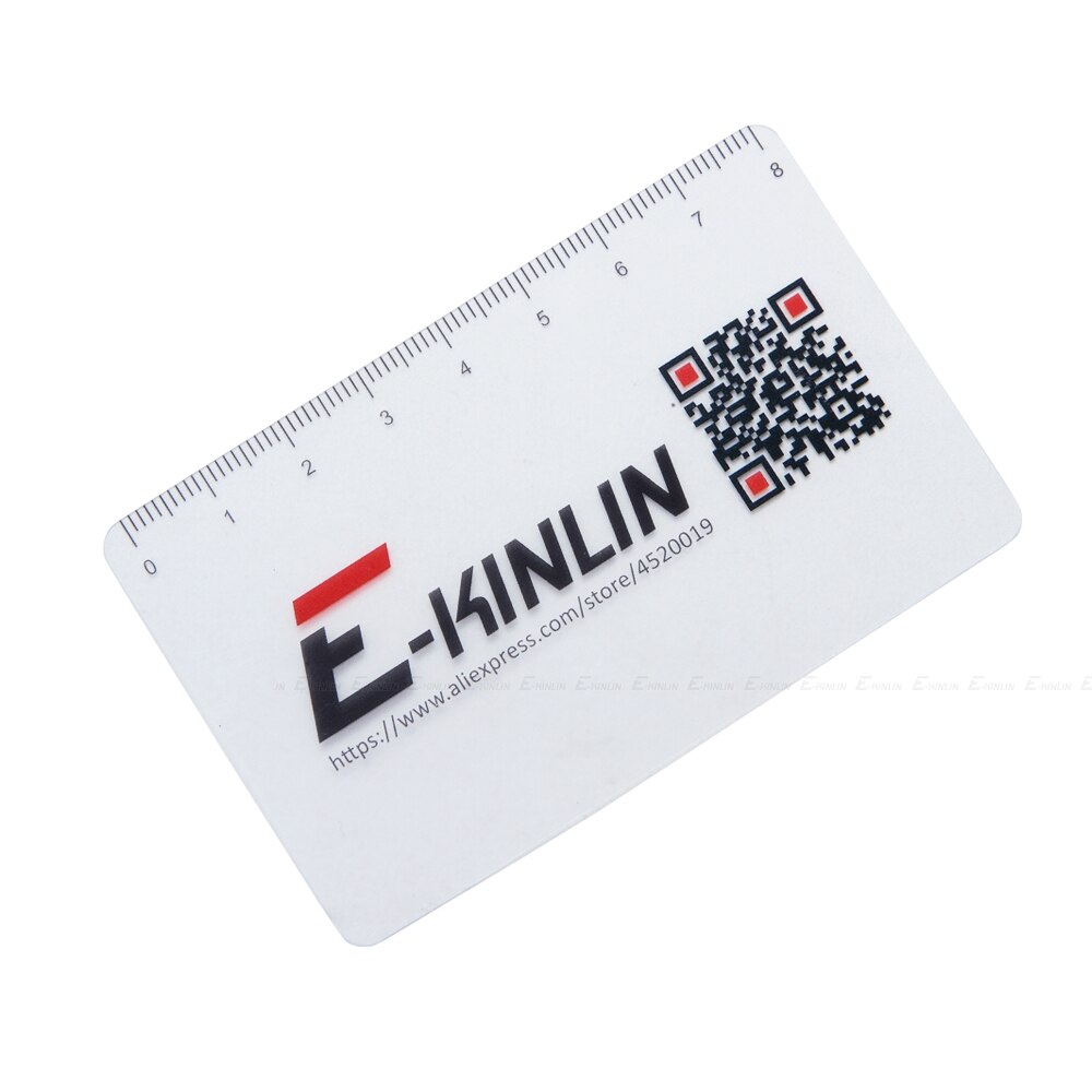 Measuring Ruler Plastic Open Card Teardown Repair Pry Opening Tool Scraper Mobile Phone Tablet LCD Screen Disassembly Tools