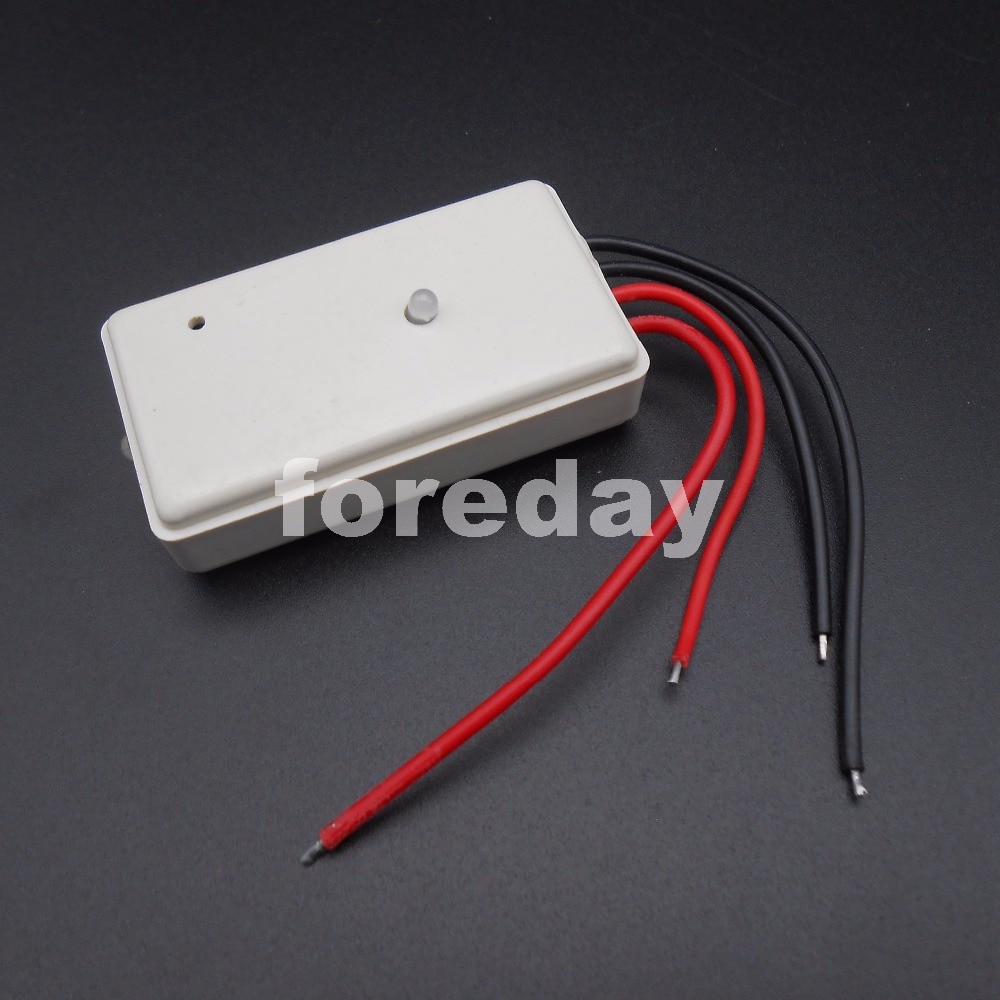 Voice-Light Control Switch Module Version A-White DC5V-18V Controller Day Off Night Work Solar Light Sunset Twilight *FD461