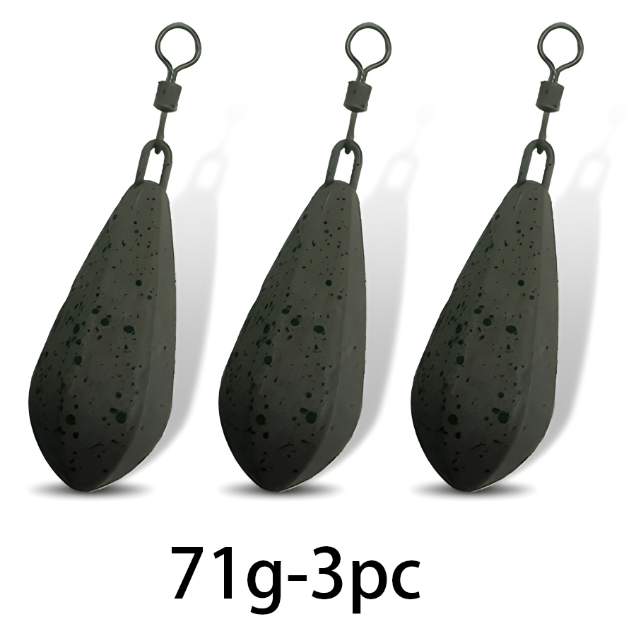 Peso de pesca de carpa, 56g/71g/85g/99g/113g, adequado para água doce e água do mar, não facilmente corroído: ROXO
