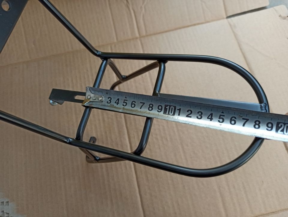 Last Limited Stock Aluminum Bike Front Cargo Carrier Super Weight Bearing Rack for Bicycle Bags Panniers