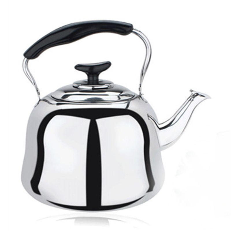 Hervidor de té de acero inoxidable 304 Extra grueso, tetera de gran capacidad para restaurante, hotel y sopa