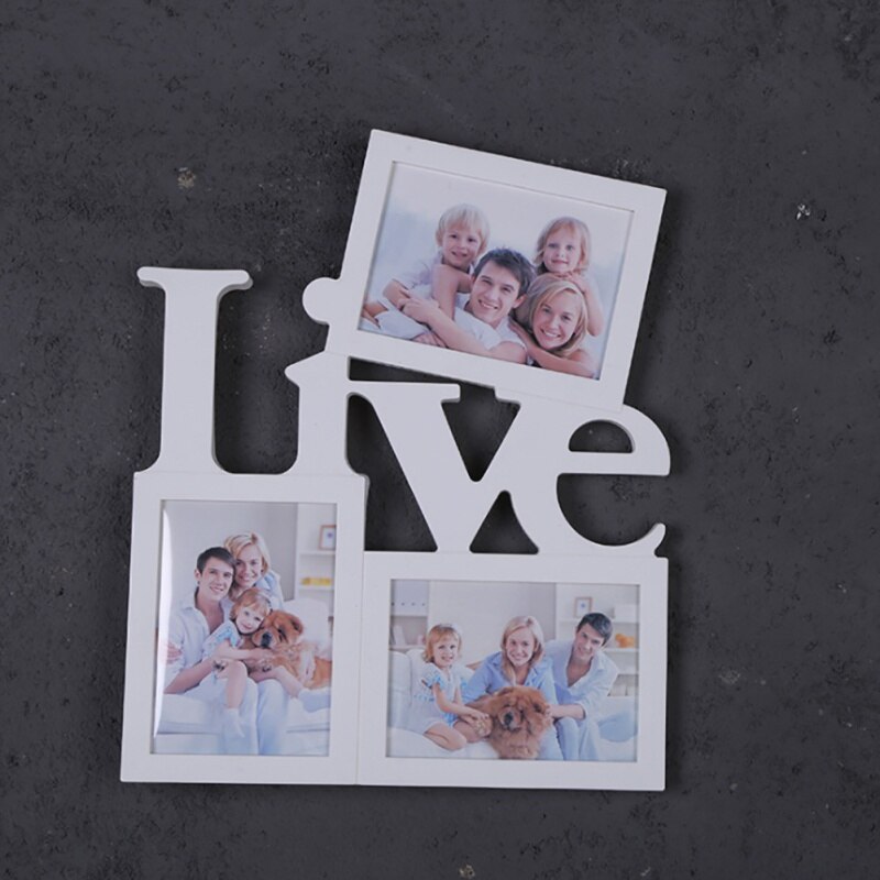 Photo Frame Hanging Wall Combination Three Hanging European Combination Photo Plastic Injection Molding Photo Frame