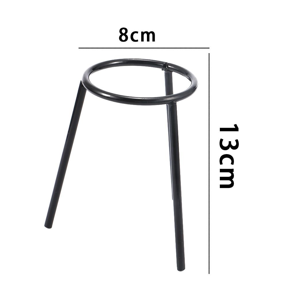 13cm Bunsen Burner Lamp Holder Chemistry Equipment Alcohol Lamp Tripod Cast Iron Support Stand Lab