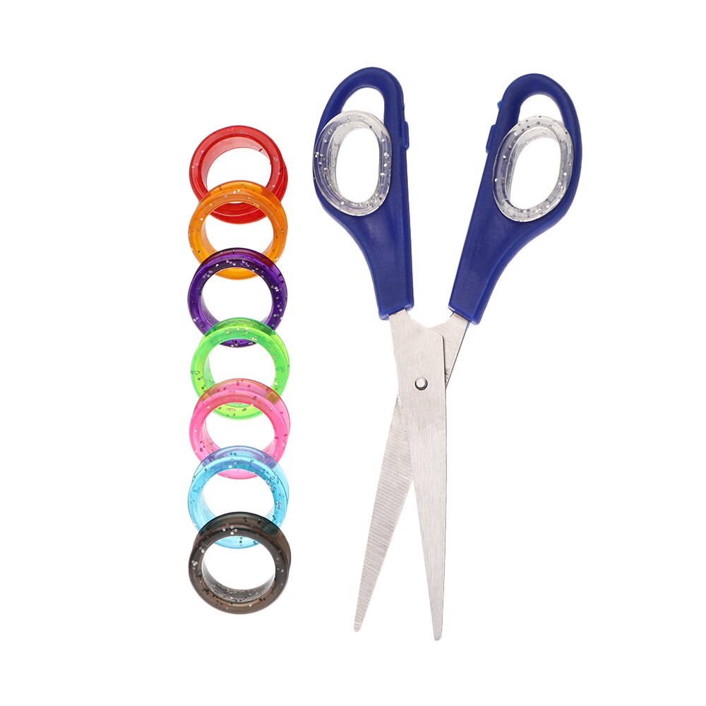 1 Paar Grooming Schaar Ring Duurzaam Siliconen Ring Huisdier Scharen Accessoires Professionele Hond Pet Hair Cutting Scharen