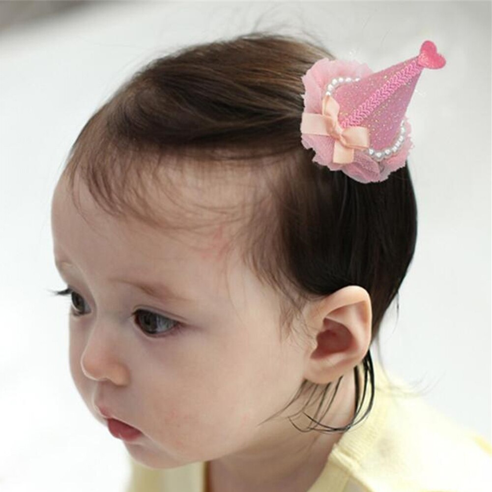 Leuke Haarspeld Parel Kerstboom Prinses Kinderen Kant Haarspeld Meisje Hoofdtooi Haaraccessoires Voor Meisjes Hoofd Dragen: Roze