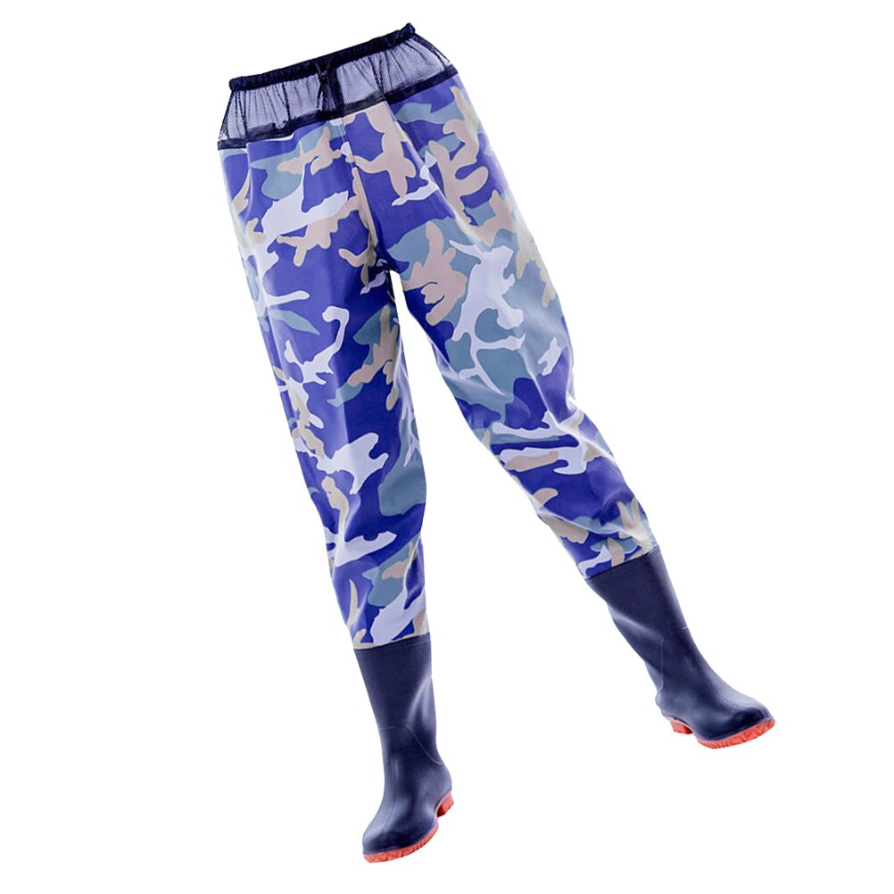 Pantalon Wader respirant demi-pantalon de pêche pantalon Wader pratique avec chaussure pour l'extérieur