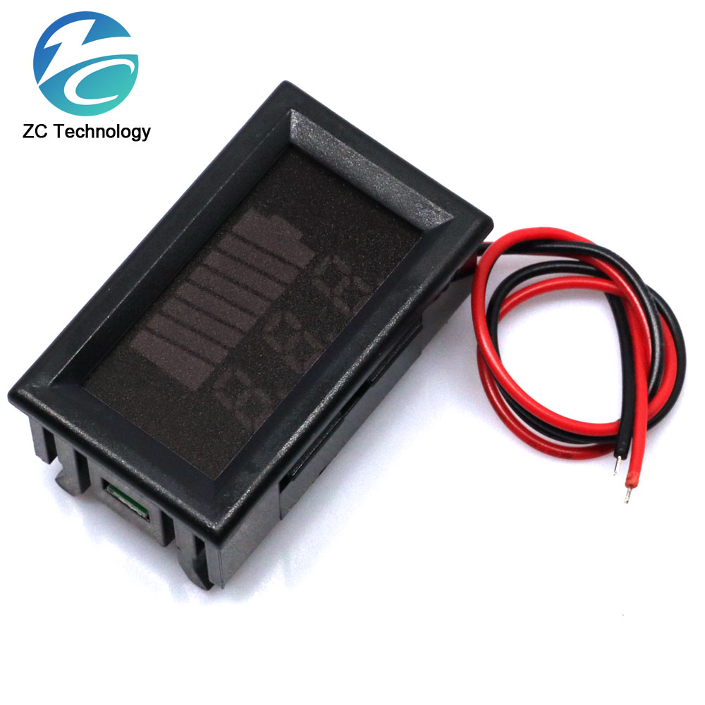 Auto Batterie Ladezustand Anzeige 12V-60V Lithium-Batterie Kapazität Meter Tester Anzeige LED-Tester Voltmeter