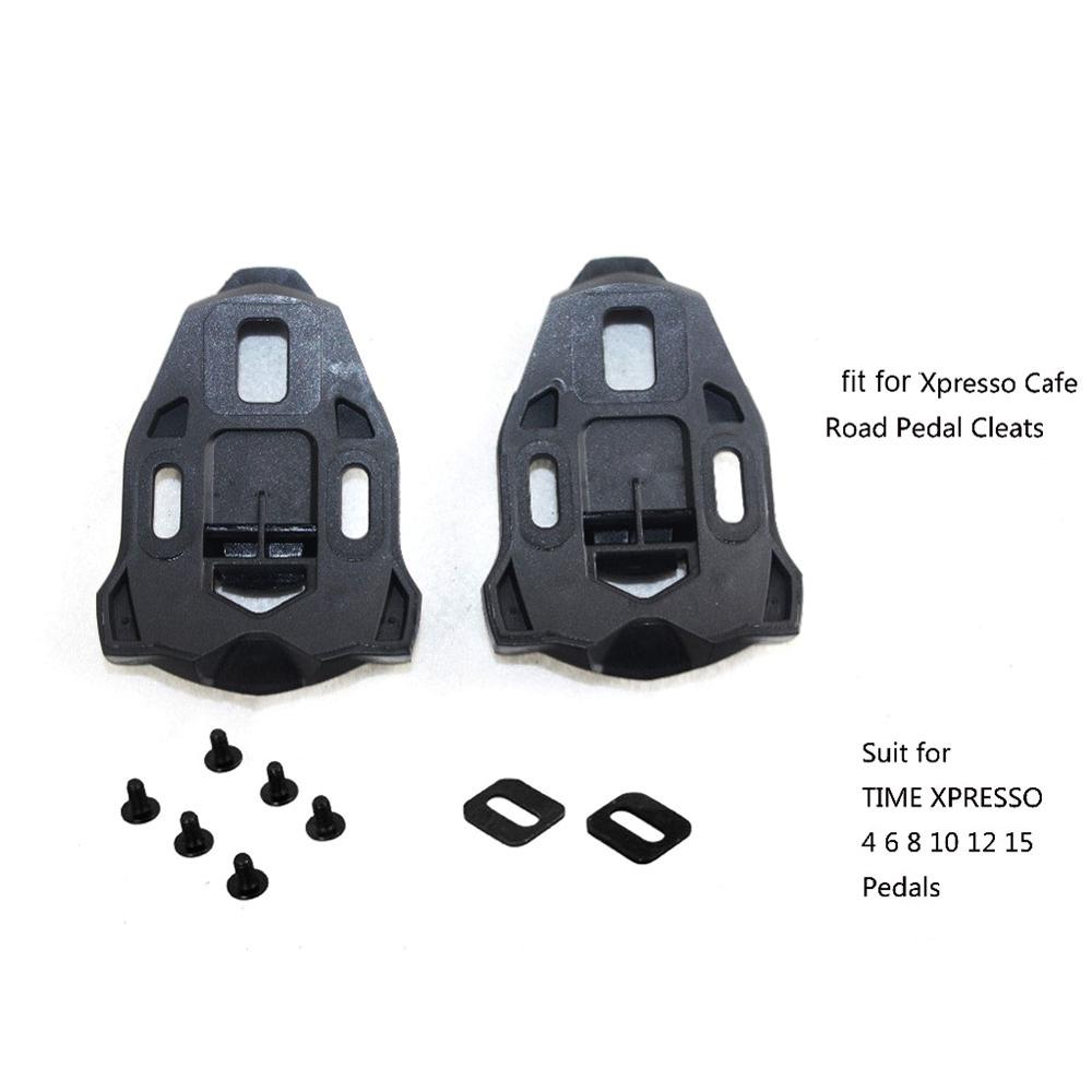 Road bicycle self-locking lock plate riding Pedal Cleats Carbon Ti Tianium road bicycle bike cleats pedals